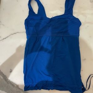 Blue Lululemon tank top - size 4!